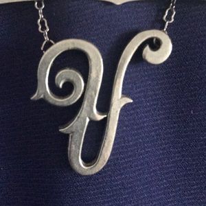 NIB.  JK by Thirty One Monogram Initial Necklace